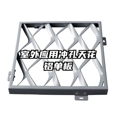室外应用冲孔天花铝单板